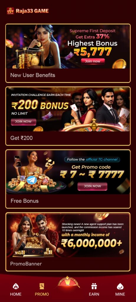 Raja33 Game Apk